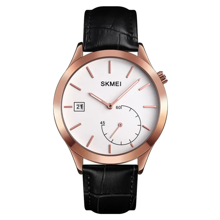 Đồng hồ nam SKMEI 1581 sáng tạo thời trang đơn giản thể thao ngoài trời chống nước quartz hai kim