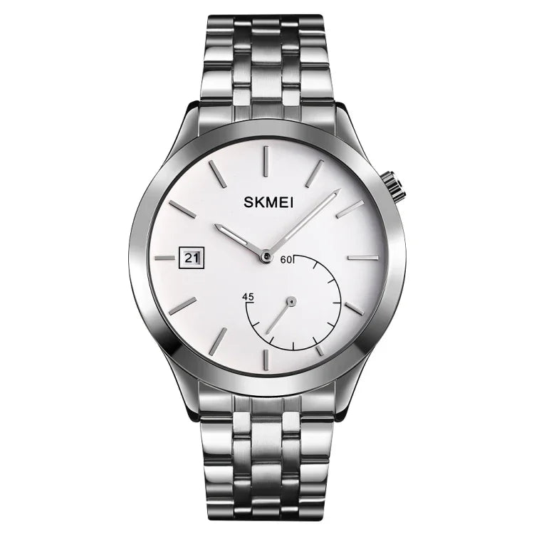 Đồng hồ nam SKMEI 1581 sáng tạo thời trang đơn giản thể thao ngoài trời chống nước quartz hai kim
