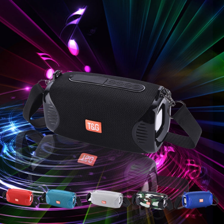 Loa Bluetooth không dây T&G TG532 10W, chống nước, loa cột mini di động ngoài trời, loa có radio FM