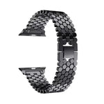 Dây Đeo Thép Không Gỉ Hình Tổ Ong Cho Apple Watch Series 5 & 4 40mm / 3 & 2 & 1 38mm, Cho Apple Watch Series 5 & 4 40mm