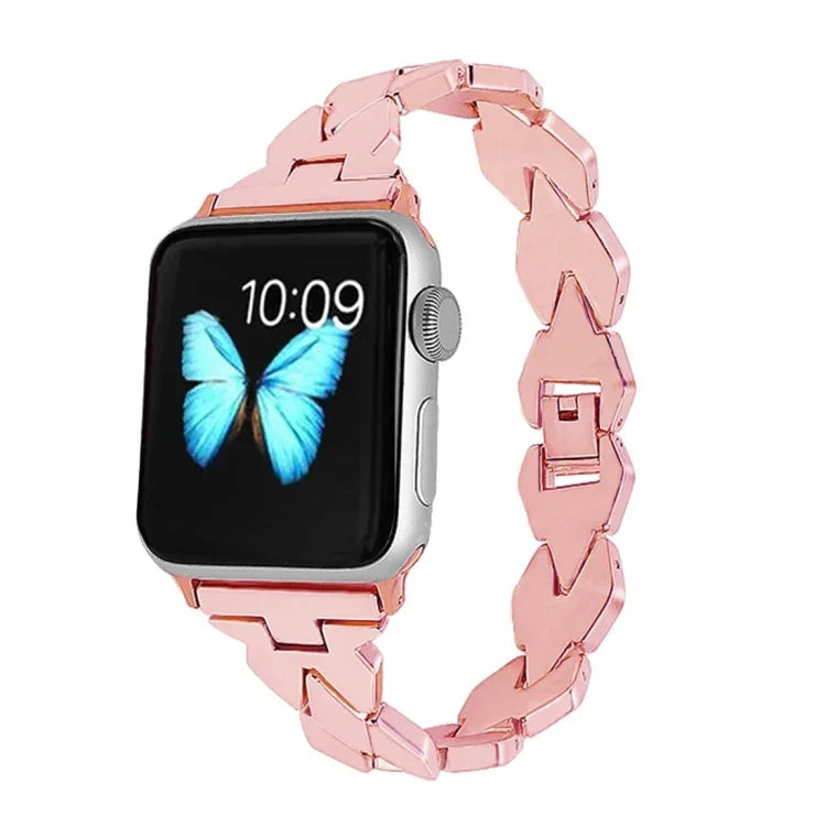 Dây Đeo Thép Không Gỉ Kim Cương Cho Apple Watch Series 5 & 4 44mm / 3 & 2 & 1 42mm, Cho Apple Watch Series 5 & 4 44mm