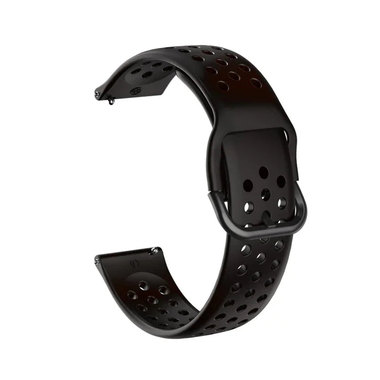 Dây thoáng khí có lỗ 20mm cho Huami Amazfit GTS / Samsung Galaxy Watch Active 2 / Huawei Watch GT2 42MM với khóa trong