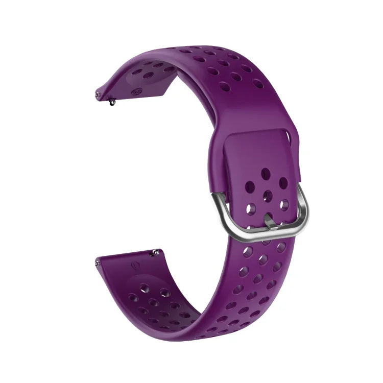 Dây thoáng khí có lỗ 20mm cho Huami Amazfit GTS / Samsung Galaxy Watch Active 2 / Huawei Watch GT2 42MM với khóa trong