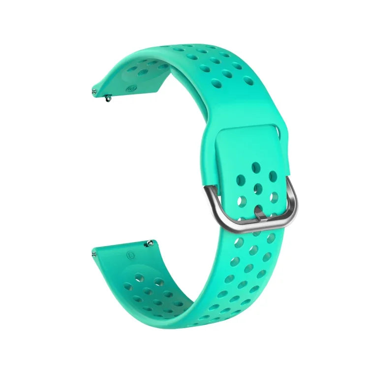 Dây thoáng khí có lỗ 20mm cho Huami Amazfit GTS / Samsung Galaxy Watch Active 2 / Huawei Watch GT2 42MM với khóa trong