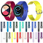 Dây thoáng khí có lỗ 20mm cho Huami Amazfit GTS / Samsung Galaxy Watch Active 2 / Huawei Watch GT2 42MM với khóa trong