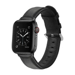 Dây da lỗ tròn cho Apple Watch Series 5 & 4 44mm 3 & 2 & 1 42mm
