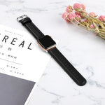 Dây da lỗ tròn cho Apple Watch Series 5 & 4 44mm 3 & 2 & 1 42mm