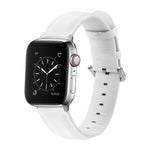 Dây da lỗ tròn cho Apple Watch Series 5 & 4 44mm 3 & 2 & 1 42mm