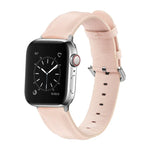 Dây da lỗ tròn cho Apple Watch Series 5 & 4 44mm 3 & 2 & 1 42mm