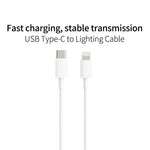 Cáp sạc nhanh dữ liệu PD 18W USB-C / Type-C sang 8 Pin cho iPhone X / 11 / 11 Pro / 11 Pro Max / XR / SE 2020, dài 1m, 2m