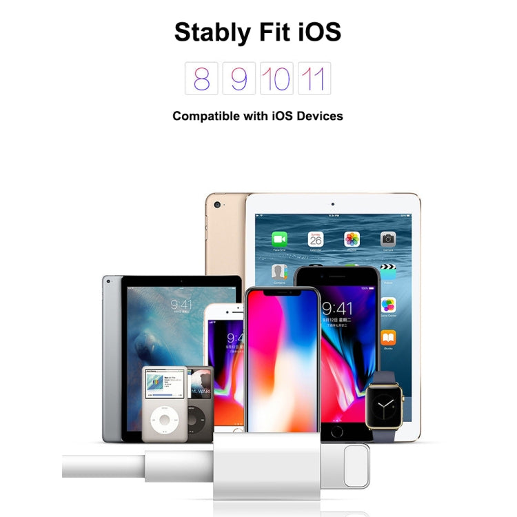 Cáp sạc nhanh dữ liệu PD 18W USB-C / Type-C sang 8 Pin cho iPhone X / 11 / 11 Pro / 11 Pro Max / XR / SE 2020, dài 1m, 2m