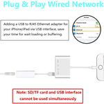Bộ chuyển đổi đầu đọc thẻ ZS-S1827 4 trong 1 SD + TF + sạc 8 Pin + giao diện USB sang giao diện 8 Pin cho camera, hỗ trợ tất cả hệ điều hành iOS