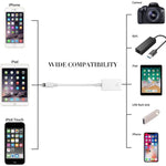 FA-STAR ZS-KL21826 Bộ chuyển đổi 8 chân sang USB 3.0 OTG, hỗ trợ iOS 13 trở lên