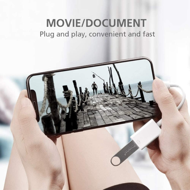 FA-STAR ZS-KL21826 Bộ chuyển đổi 8 chân sang USB 3.0 OTG, hỗ trợ iOS 13 trở lên