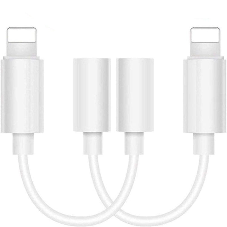 Zs-kl21836 bộ chuyển đổi tai nghe 2 chiếc 8 Pin sang 3.5mm, hỗ trợ tất cả hệ điều hành iOS
