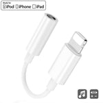 Zs-kl21836 bộ chuyển đổi tai nghe 2 chiếc 8 Pin sang 3.5mm, hỗ trợ tất cả hệ điều hành iOS