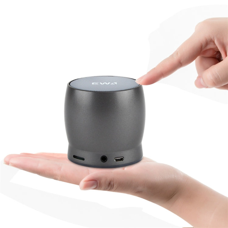 Loa Bluetooth mini di động EWA A150, loa stereo Hifi không dây, bass mạnh, hộp bom nhạc, loa subwoofer kim loại, hỗ trợ thẻ Micro SD & AUX 3.5mm