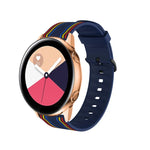 Dây silicone sọc 20mm cho Huami Amazfit GTS / Samsung Galaxy Watch Active 2 / Huawei Watch GT2 42MM