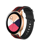 Dây silicone sọc 20mm cho Huami Amazfit GTS / Samsung Galaxy Watch Active 2 / Huawei Watch GT2 42MM