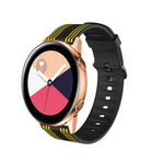 Dây silicone sọc 20mm cho Huami Amazfit GTS / Samsung Galaxy Watch Active 2 / Huawei Watch GT2 42MM