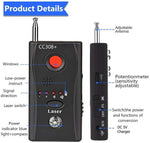 CC308 Máy dò laser camera toàn dải, thiết bị tìm tín hiệu camera không dây mini GSM