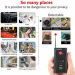 CC308 Máy dò laser camera toàn dải, thiết bị tìm tín hiệu camera không dây mini GSM