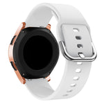 20mm For Huawei Watch GT2 42MM / Amazfit BipS 2 Youth Version Universal Color Buckle Silicone Strap