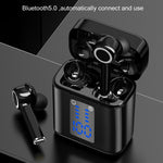 Tai nghe Bluetooth thể thao không dây T&G TG905 TWS, tai nghe stereo 5D với màn hình LED & hộp sạc