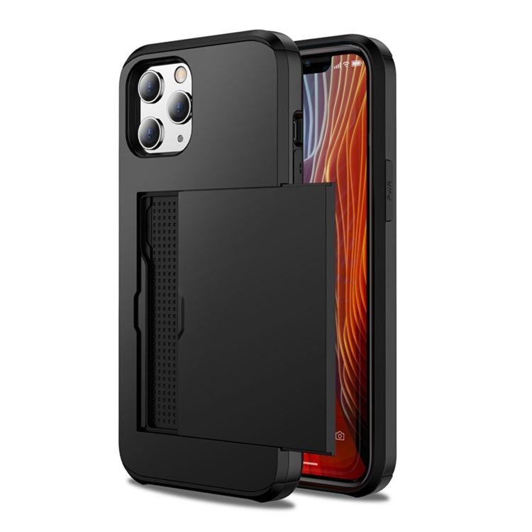 For iPhone 12 Pro 6.1 Shockproof Rugged Armor Protective Case with Card Slot, For iPhone 12 / 12 Pro
