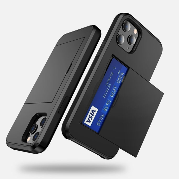 For iPhone 12 Pro 6.1 Shockproof Rugged Armor Protective Case with Card Slot, For iPhone 12 / 12 Pro