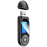 Bộ thu phát USB Bluetooth 5.0 không cần driver T13 có màn hình