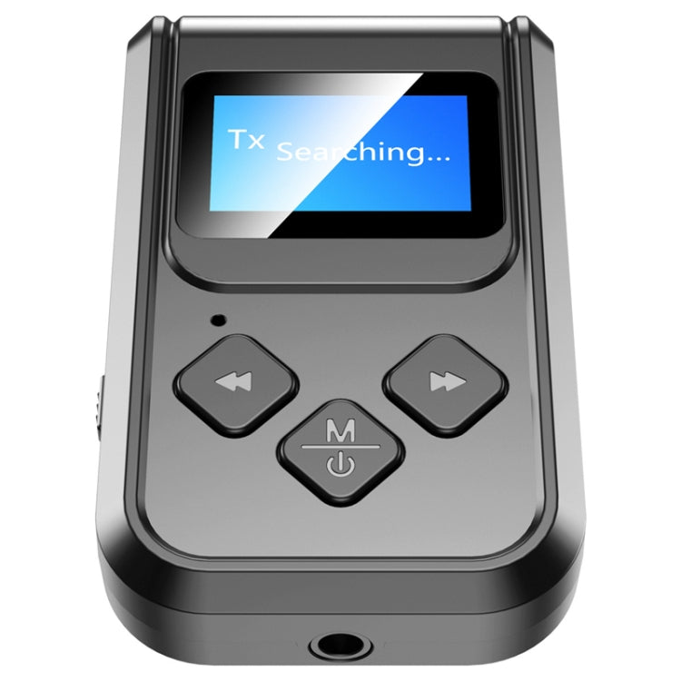 Bộ thu phát âm nhạc Bluetooth 5.0 2 trong 1 T15 có màn hình, T15