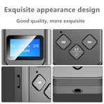 Bộ thu phát âm nhạc Bluetooth 5.0 2 trong 1 T15 có màn hình, T15