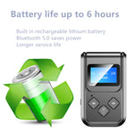 Bộ thu phát âm nhạc Bluetooth 5.0 2 trong 1 T15 có màn hình, T15