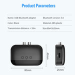 B20 NFC Bluetooth 5.0 Bộ nhận nhạc Bluetooth cho ô tô, Hỗ trợ Gọi rảnh tay & Thẻ TF & Ổ đĩa U