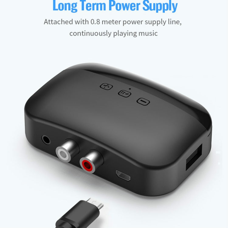 B20 NFC Bluetooth 5.0 Bộ nhận nhạc Bluetooth cho ô tô, Hỗ trợ Gọi rảnh tay & Thẻ TF & Ổ đĩa U