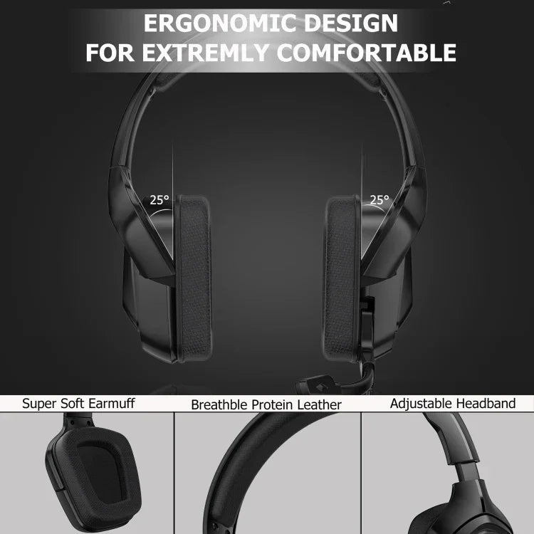 Tai nghe chơi game ONIKUMA K20 PS4 stereo có micro/đèn LED cho XBox One/Laptop máy tính bảng