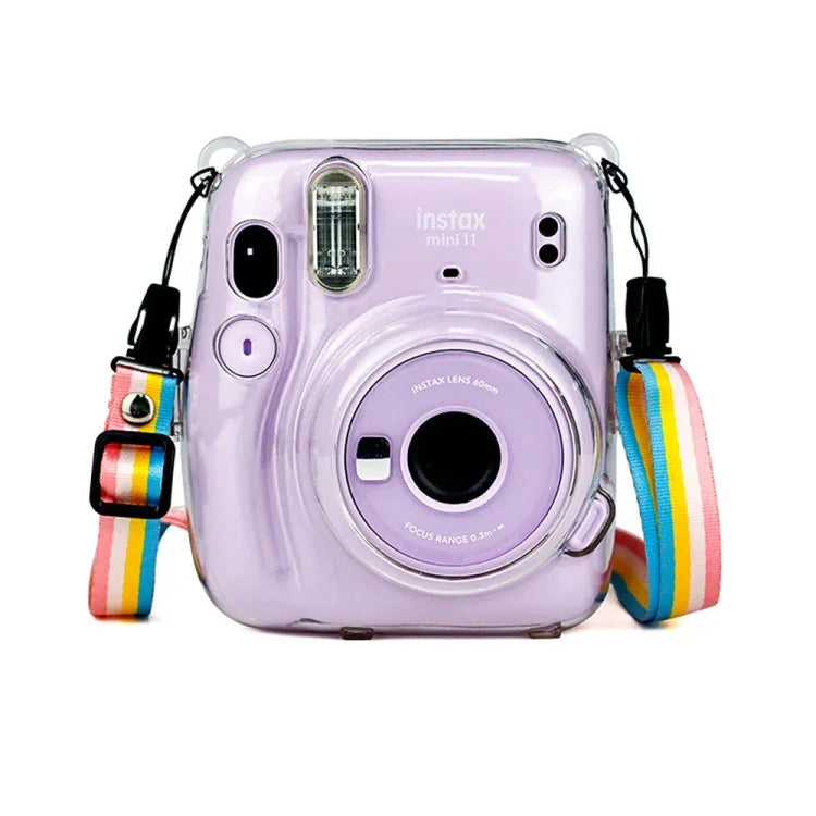 Túi đựng Richwell vỏ cứng trong suốt có dây đeo vai cho Fujifilm Instax Mini 11