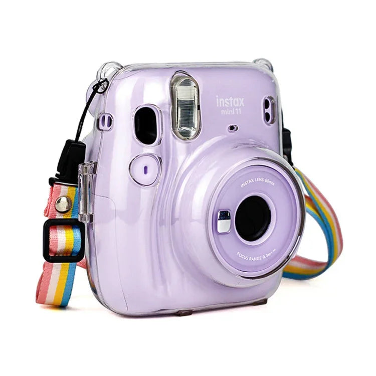 Túi đựng Richwell vỏ cứng trong suốt có dây đeo vai cho Fujifilm Instax Mini 11