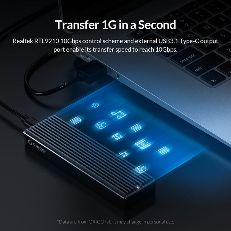 Vỏ ổ cứng ORICO M2PV-C3 M.2 NVMe SSD, ORICO M2PV-C3
