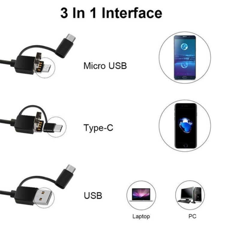 Máy soi kỹ thuật số HD USB 3 trong 1 loại ống tai Nội soi kỹ thuật số lấy ráy tai