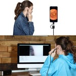 Máy soi kỹ thuật số HD USB 3 trong 1 loại ống tai Nội soi kỹ thuật số lấy ráy tai