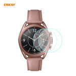 2 miếng dán kính cường lực 0.2mm 9H 2.15D cạnh cong ENKAY Hat-Prince, dành cho Samsung Galaxy Watch 3 45mm, dành cho Samsung Galaxy Watch 3 41mm