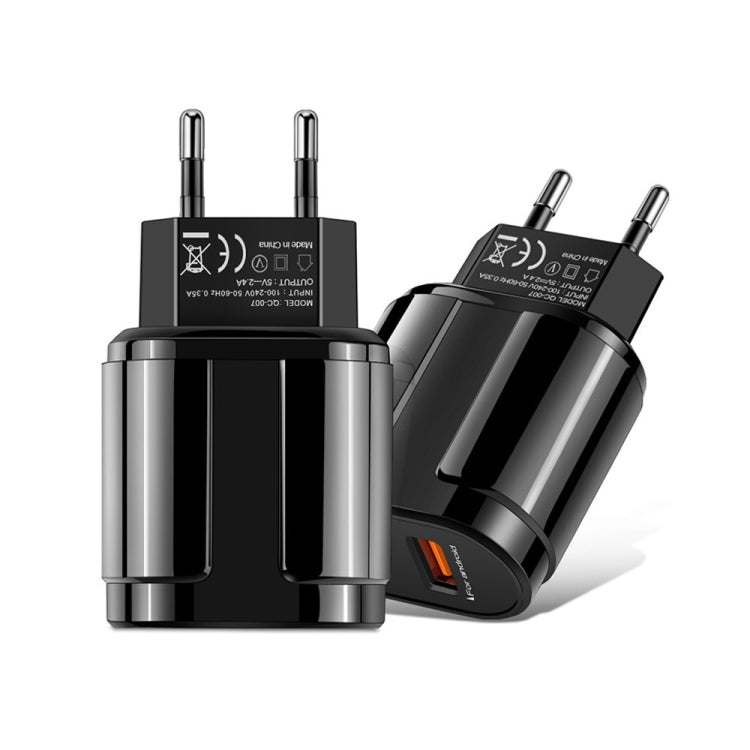 Đầu sạc di động đa năng USB đôi cho điện thoại di động, máy tính bảng, bộ sạc du lịch, phích cắm EU, phích cắm EU