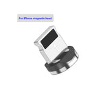 Cáp sạc điện thoại hút nam châm USB sang 8 Pin nhiều màu, chiều dài: 1m, 1m