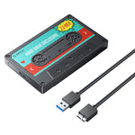 Hộp đựng ổ cứng USB 3.0 SATA 2.5 inch ORICO 2580U3, hộp ổ cứng di động cổ điển, 2580U3