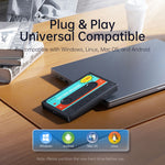 Hộp đựng ổ cứng USB 3.0 SATA 2.5 inch ORICO 2580U3, hộp ổ cứng di động cổ điển, 2580U3