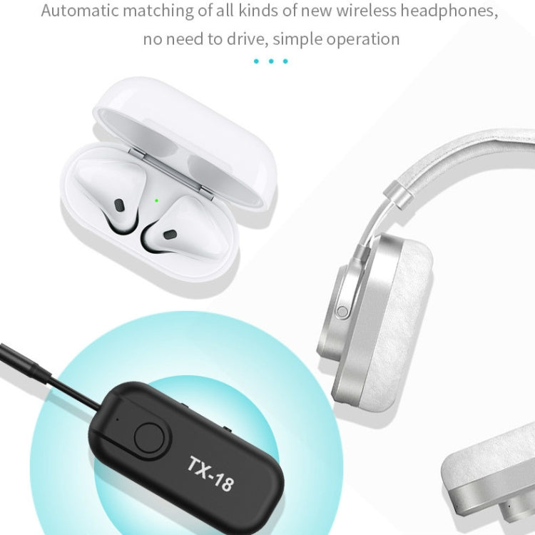 CSR8670 Bluetooth 5.0 thu phát âm thanh không dây hai trong một AptX AptxLL hỗ trợ một kéo hai, TX18