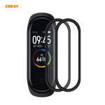 2 miếng ENKAY Hat-Prince 3D bảo vệ màn hình mềm PC toàn màn hình + PMMA HD, Dành cho Huawei Watch GT 2 42mm, Dành cho Samsung Galaxy Active 2 40mm, Dành cho Samsung Galaxy Active 2 44mm, Dành cho Xiaomi Mi Band 4, Dành cho Fitbit Versa 2