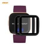 2 miếng ENKAY Hat-Prince 3D bảo vệ màn hình mềm PC toàn màn hình + PMMA HD, Dành cho Huawei Watch GT 2 42mm, Dành cho Samsung Galaxy Active 2 40mm, Dành cho Samsung Galaxy Active 2 44mm, Dành cho Xiaomi Mi Band 4, Dành cho Fitbit Versa 2